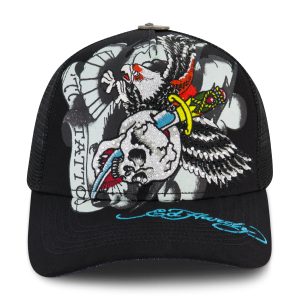 77 Eagle Rhinestone Trucker Hat