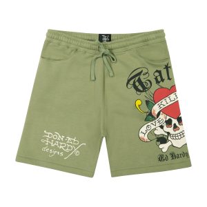 LKS Skull Fleece Short