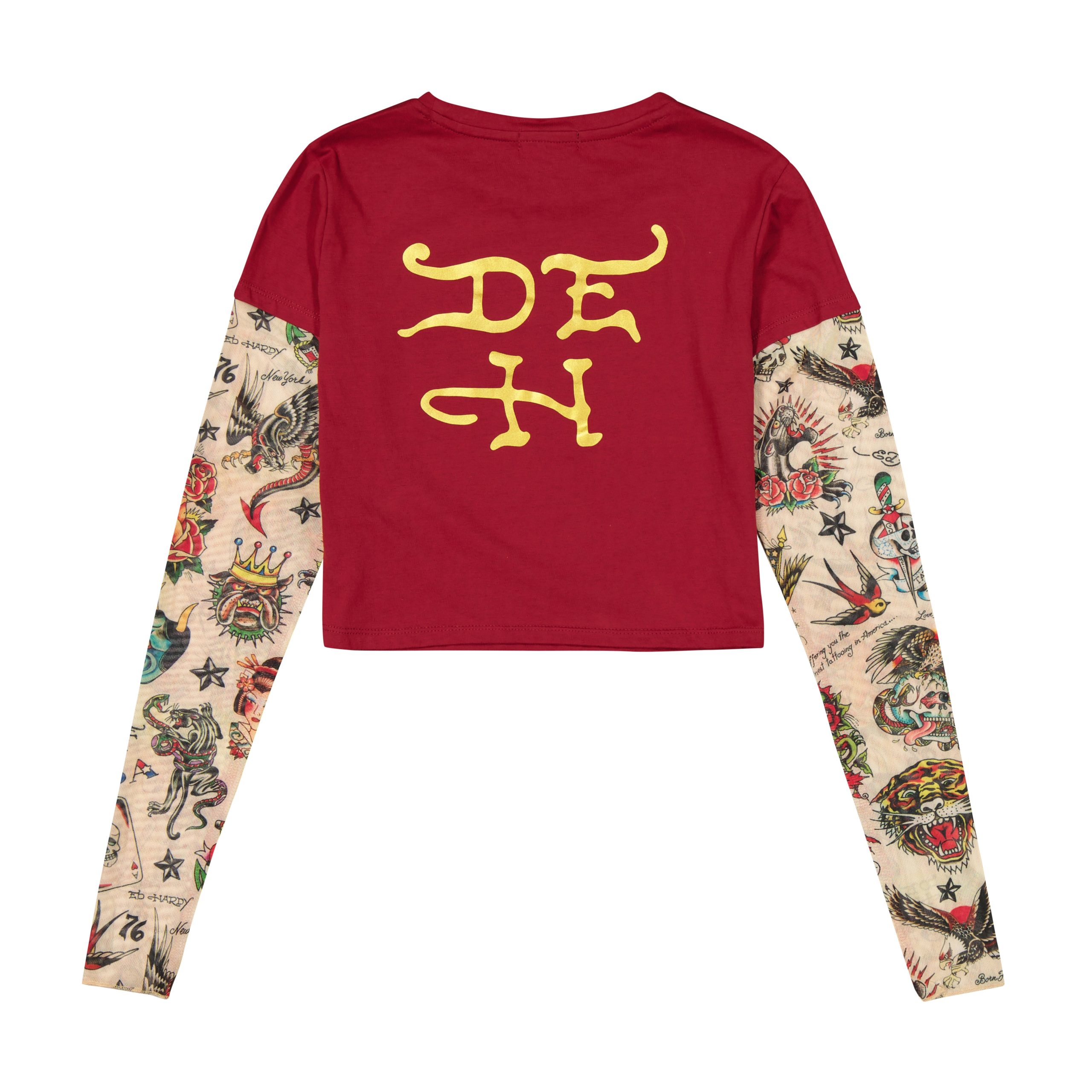 Love Tiger Hang Down Baby Tee - Image 2