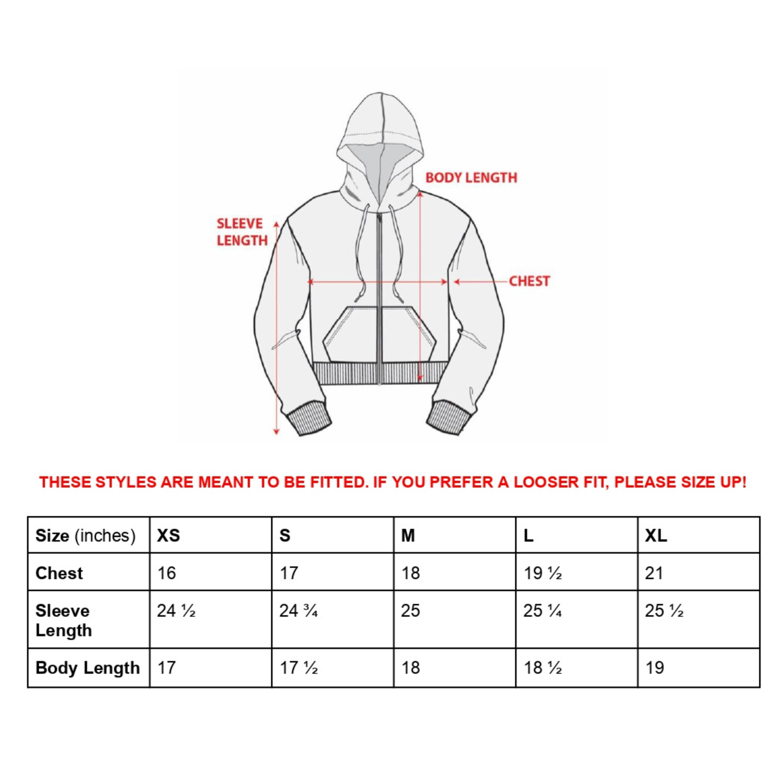 Sacred Heart Cropped Zip Fleece Hoodie - Image 3