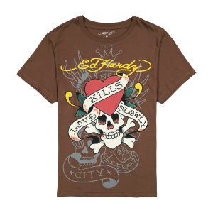 LKS Skull Tee - Cocoa